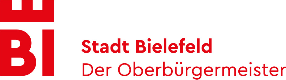 Das ist das Logo der Stadt Hamburg. Ein Logo ist ein Zeichen. Das Zeichen kennen viele Menschen. Oben ist eine rote Burg auf einer blauen Welle. Unten steht Hamburg. Die Stadt Hamburg ist ein Partnerunternehmen von SUMM.