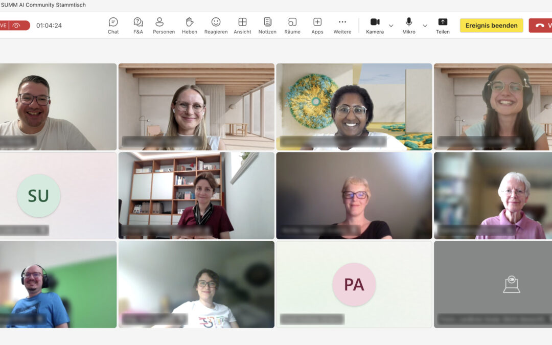 SUMM AI Community Stammtisch Vol. 11 – Der Bericht