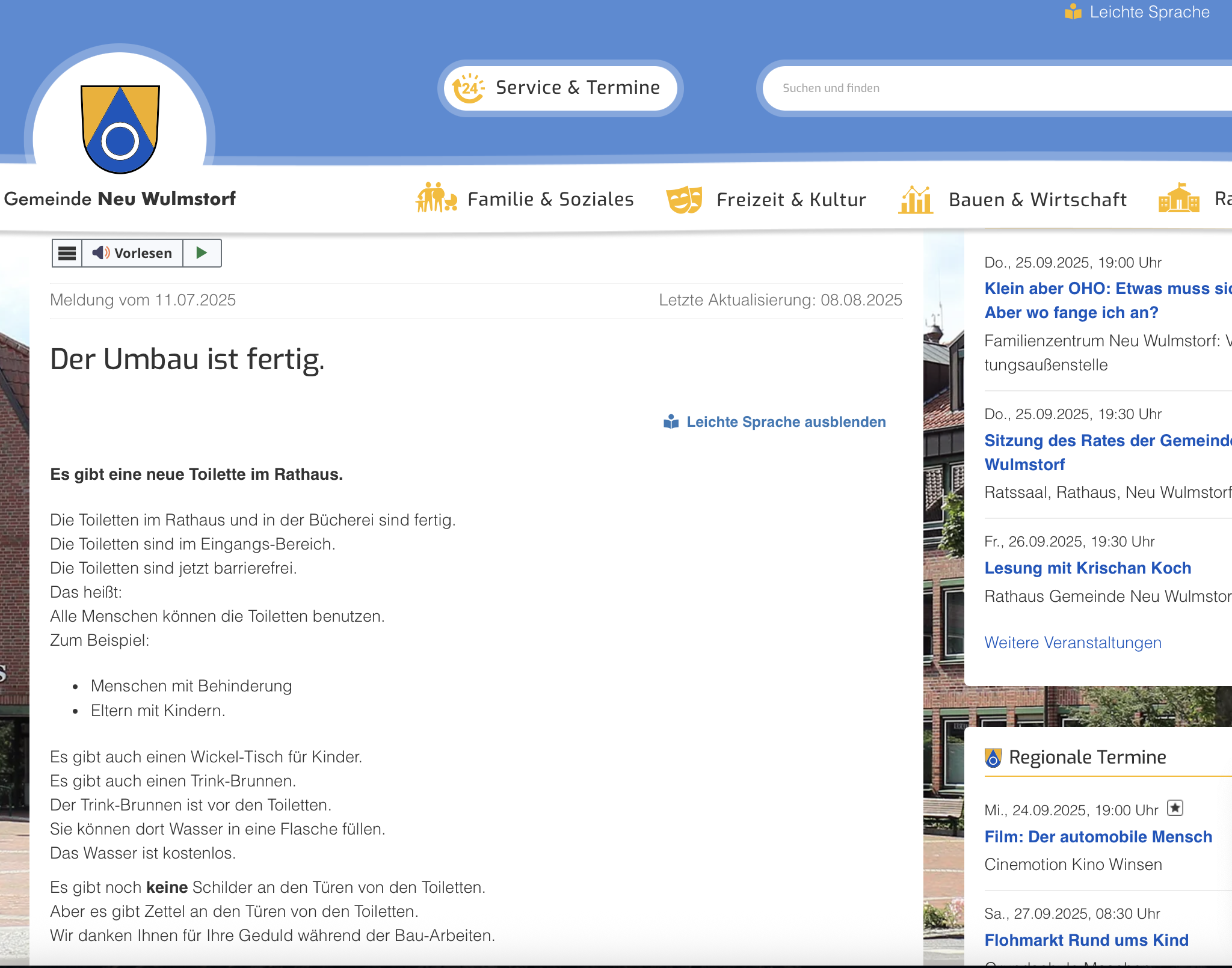 Leichte Sprache im Oberlinhaus - eine Herausforderung für viele Unternehmensbereiche.