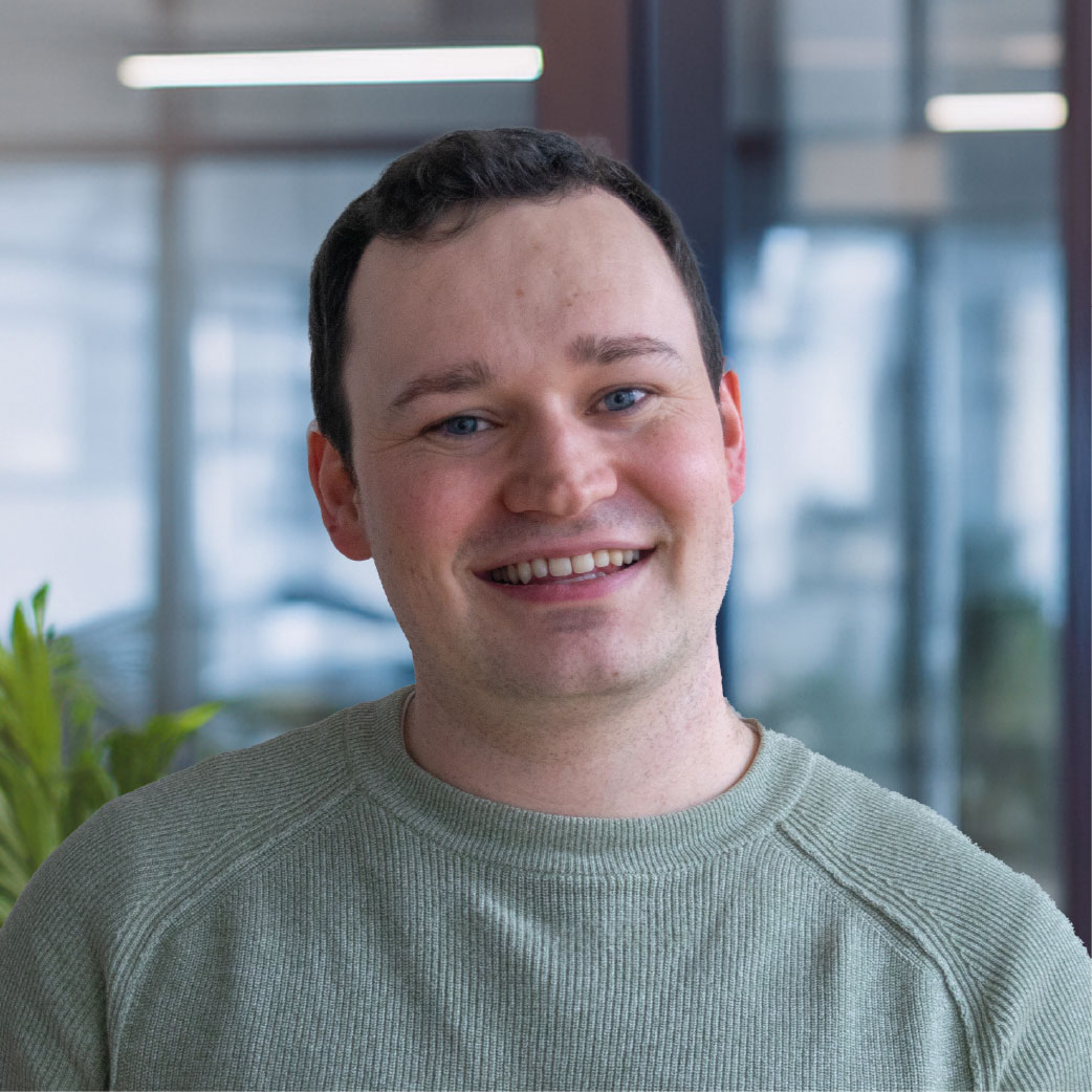 Das ist ein Bild von Christian. Christian ist im IT-Team von SUMM.