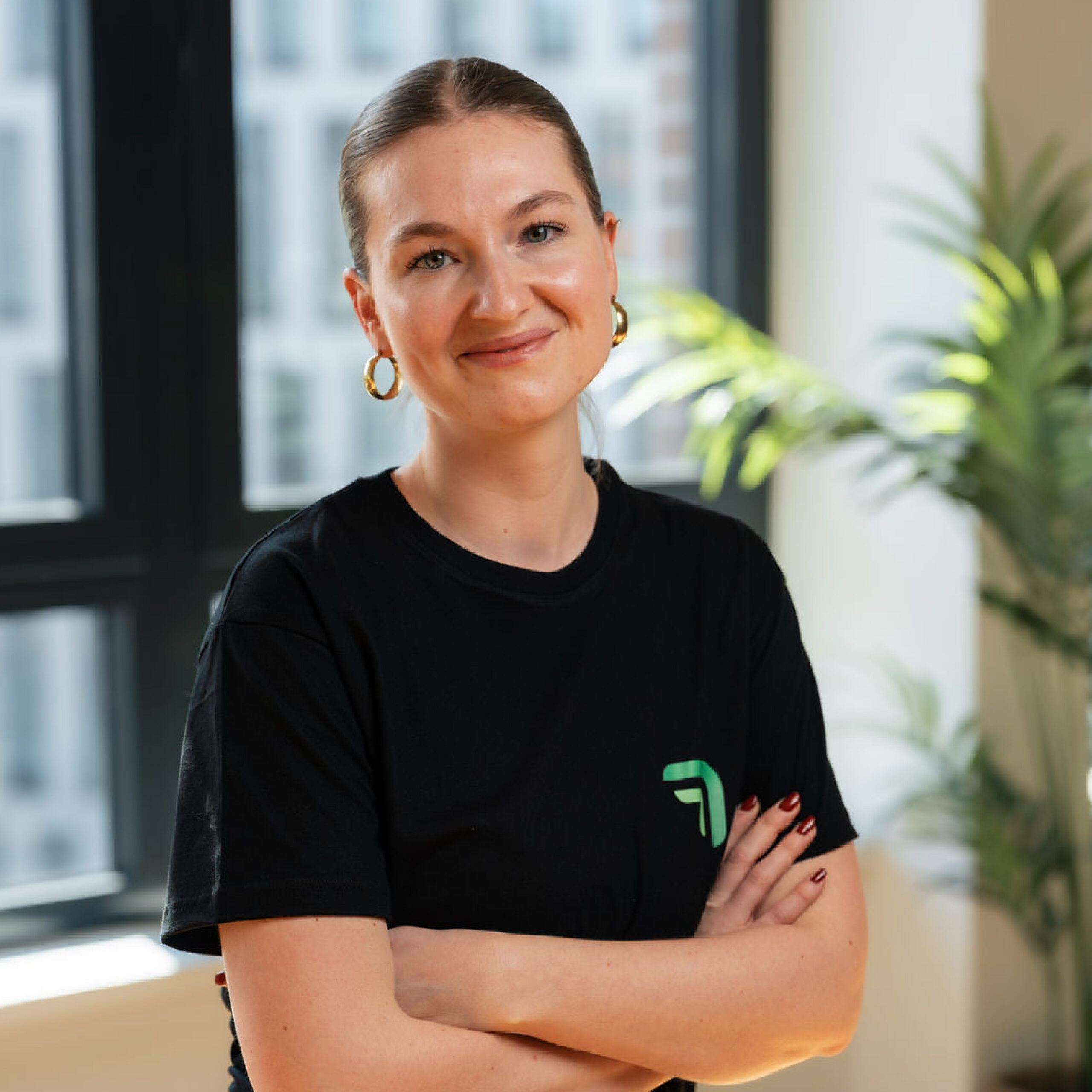 Das ist ein Bild von Emilia. Emilia ist im Sales-Team von summ ai.