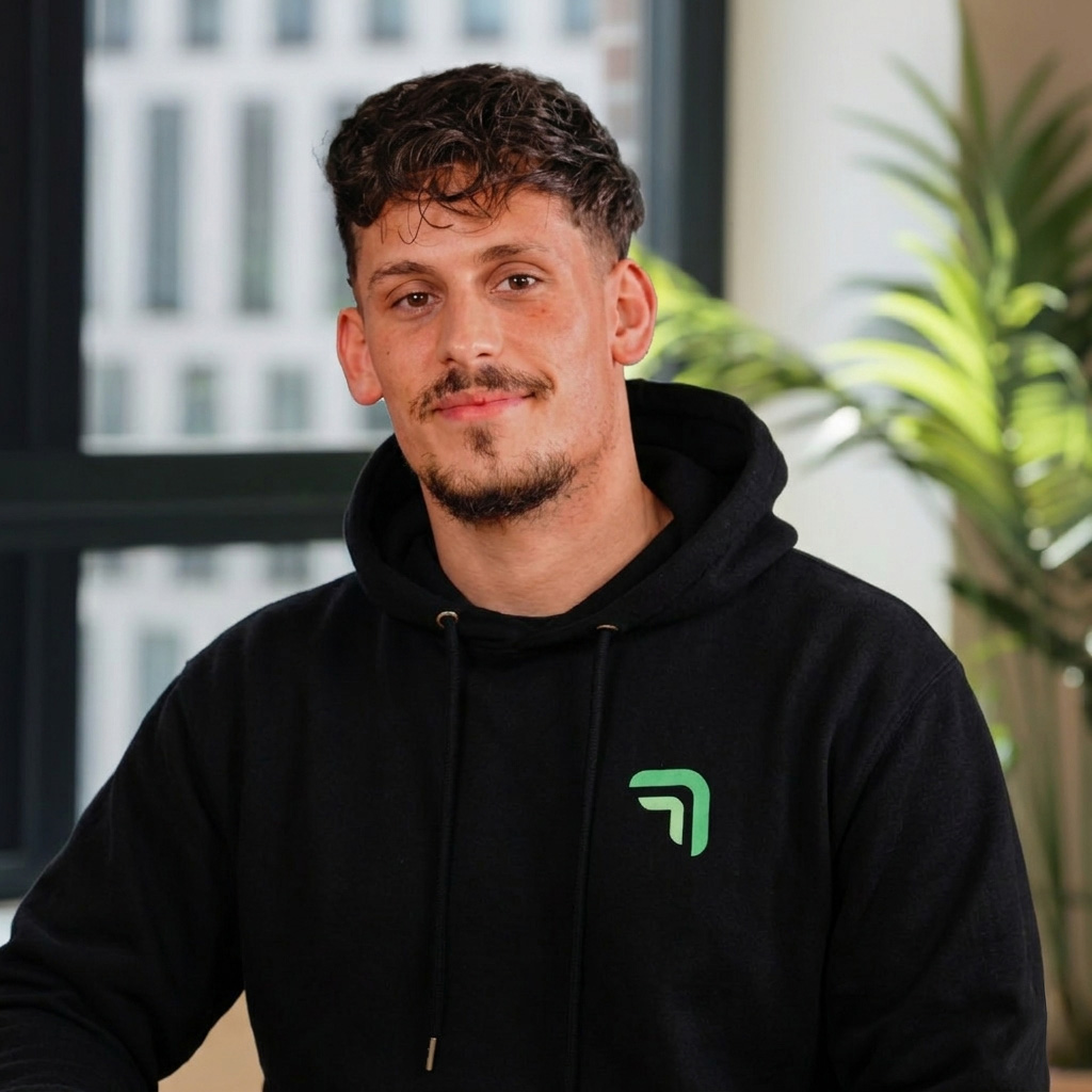 Das ist ein Bild von leonardo. Leonardo ist im Sales-Team von summ ai.