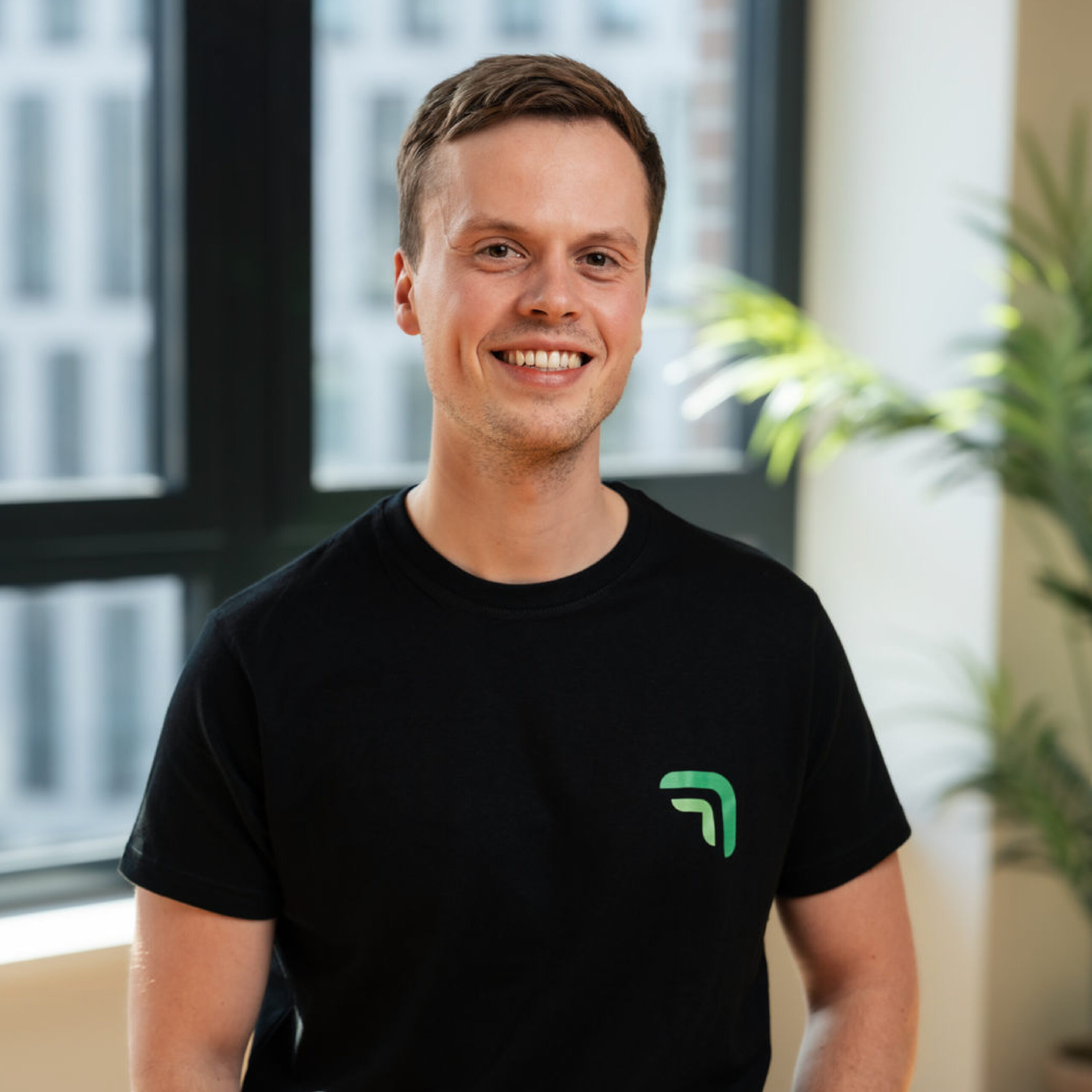 Ein Bild unserer Gründer Nicholas. 